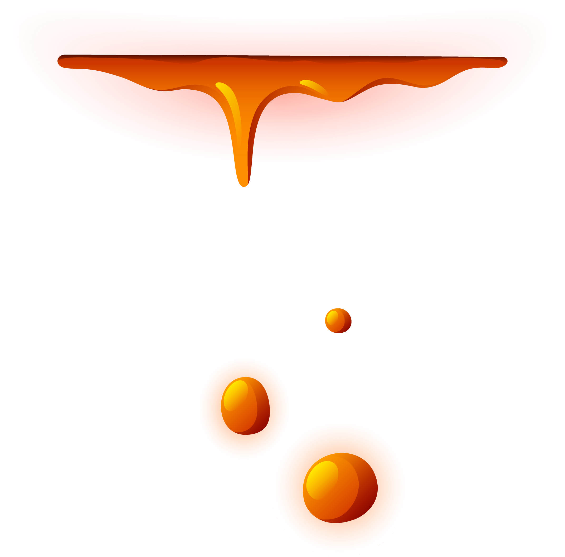 Falling Lava Drop